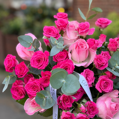 Rose & Spray Rose Mixed Bouquet