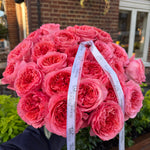 Pink Peony-Style Roses Bouquet (24 Stems)