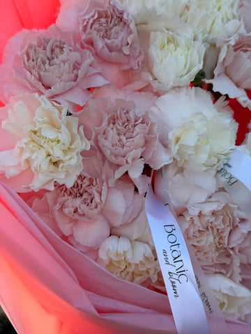 Pink & White Dianthus Bouquet