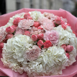 Blossom Harmony – Hydrangea, Rose & Dianthus Mix