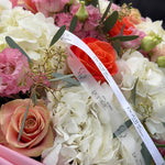 Mixed Hydrangea, Rose & Eustoma Bouquet