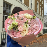 Blush Charm – Medium Pink Mixed Bouquet